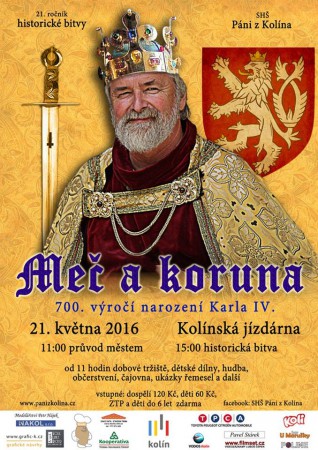 Koruna a meč Kolín 2016